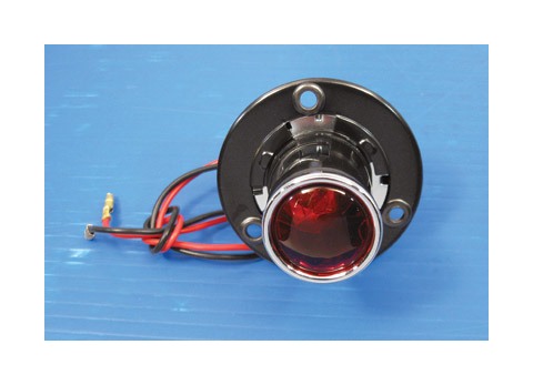  V-Twin Mfg. Vintage Style Round Tail Lamp