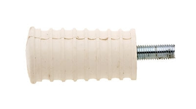 V-Twin Mfg. White Long Stud Stock Rubber Shifter Peg