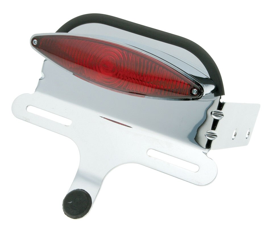  V-Twin Mfg. Wide Cateye Taillight For Harley FX Softail 1984-1998