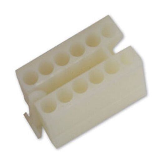  V-Twin Mfg. Wiring Connector Block 12-Pin Socket Insulator