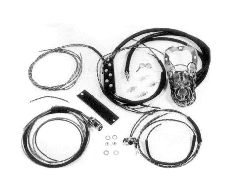  V-Twin Mfg. Wiring Harness / Dash Base Assembly For Harley 1947-1963