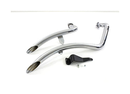 V-Twin Mfg. Drag Pipe Set For Harley Sportster 1986-2003